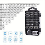 115 In1 Precision Screwdriver Set Small Screwdriver Bit Set For DIY Electronic Repairs-Computer Repair Tool Kit , , Repairing Tools With Case