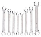 Westward 4YR29 Flare Nut Wrench Set
