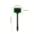 Car Glass Plastic Cleaning Brush With A Replacement Detachable Brush Head