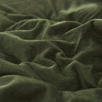 Houseri Velvet Olive Green Duvet Covet King Fluffy Army Green Bedding Flannel Duvet Cover King Size Dark Green Micromink Sherpa Comforter Cover King Warm Blackish Green Fuzzy Duvet Cover King Size