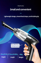 Car-mounted Vacuum Cleaner Super Suction High-power Car Hand-held Vacuum Cleaner With 12V Mini-home Interior