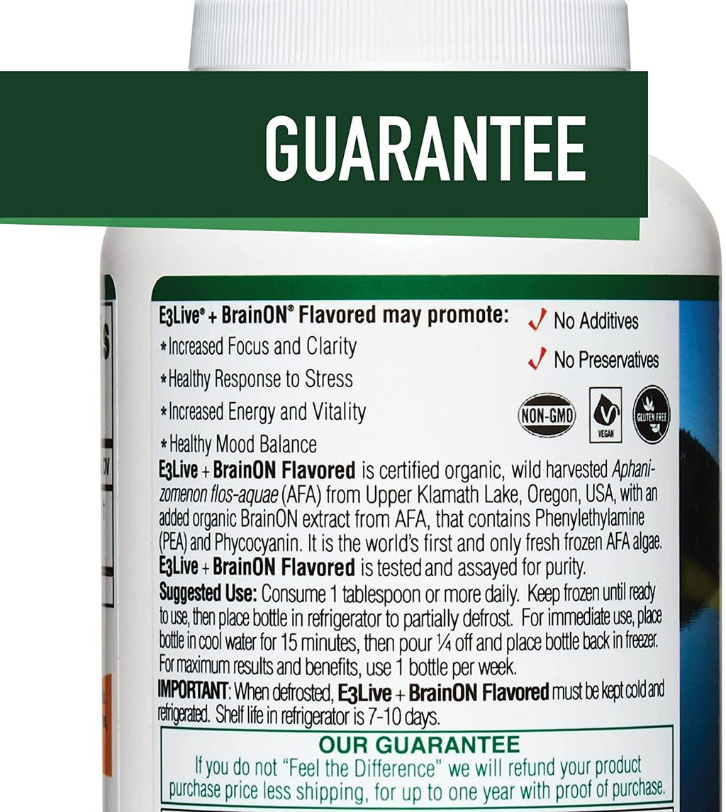 E3Live® BrainOn® (Apple/Lemon) 6-Pack, 16 ounce