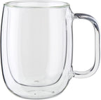 Zwilling 39500-101 Coffee Mug Set, 4-pc, Clear