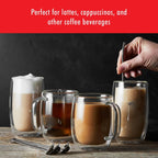 ZWILLING J.A. Henckels Coffee Mug 2 Piece, Clear