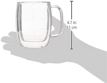 ZWILLING J.A. Henckels Coffee Mug 2 Piece, Clear