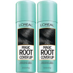 L'Oreal Paris Hair Color Root Cover Up Hair Dye Black 2 Ounce (Pack of 2) (Packaging May Vary)