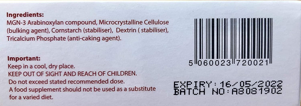 BioBran MGN-3 - Extremely Effective Immune System Booster, from Breaking Down Rice Bran with Enzymes from The Shitake Mushroom (1000 mg, 30 Sachets) Made in Japan, Free DHL Express Shipping Worldwide