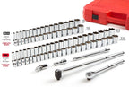 TEKTON 1/2 Inch Drive 6-Point Socket &amp; Ratchet Set, 84-Piece (3/8 - 1-5/16 in., 10-32 mm) | SKT25302
