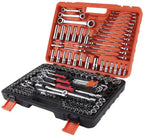 Akozon Ratchet Socket Set Vehicle Maintenance Repair Tool box Combination Wrench Hand Tool150Pcs