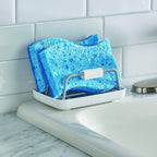 KitchenAid Stainless Steel Sponge Holder, one size, White