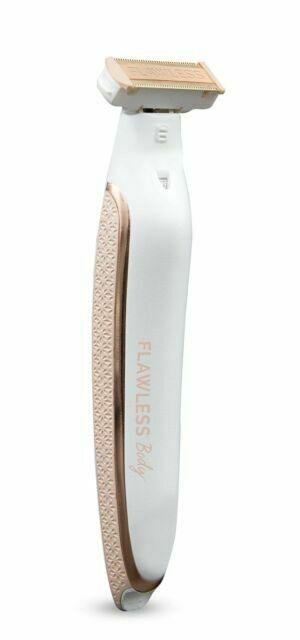 Flawless Body Rechargeable Ladies Shaver - White/Rose Gold