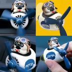 Cacacece Car Air Fresheners Cute Dog Pilot Car Air Outlet Creative Car Perfume Fragrance