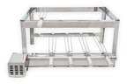 Brazilian High Rotisserie BBQ Grill  Still 5 Skewers Giragril Inox