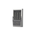 Century Bright Chrome Encode Smart Wi-Fi Door Lock with Alarm