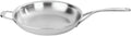 Demeyere Atlantis 7-Ply Stainless Steel Fry Pan with Helper Handle, 11"