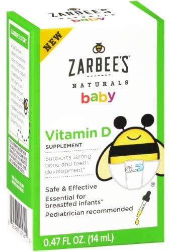 Zarbee's Naturals Baby Vitamin D Supplement (Pack of 24)
