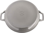 Staub Cast Iron 3.5-qt Braiser - Graphite Grey, Made in France