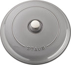 Staub Cast Iron 3.5-qt Braiser - Graphite Grey, Made in France