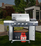27.5" x 16.5" LPG BBQ Grill Barbecue Oven CooGrid Outdoor Courtyard Party