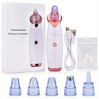 Multi-Functional Blackhead Remover Vacuum Tool For Pore Cleansing And Acne Treatment