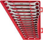 Milwaukee Electric Tools MLW48-22-9416 Ratcheting Combination Wrench Set - SAE