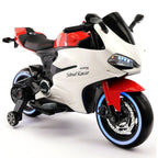 2023 Racing Style Ride On Toy Motorcycle Car for Kids 12V Battery Powered  Red