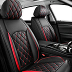Upgrade Your Vehicle with 1pc of Luxury Car Seat Cover - Premium Faux Leather Car Seat Cushion Cover for Front &amp; Rear Seats!