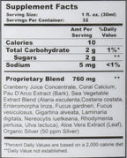 Wellgenix Sea Essentials Coral Calcium Liquid Vitamin for High Absorption - Nutritional Multivitamin Supplement - Sea Berry Flavor (32 oz) (5 Pack)