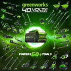 Greenworks 40V 14 Inch Cordless Lawn Mower, 4Ah Battery and Charger Included MO40B410