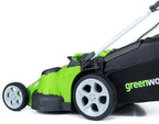 Greenworks 25302 20-Inch 40V Twin Force Cordless Lawn Mower, 5Ah Battery & Charger Included