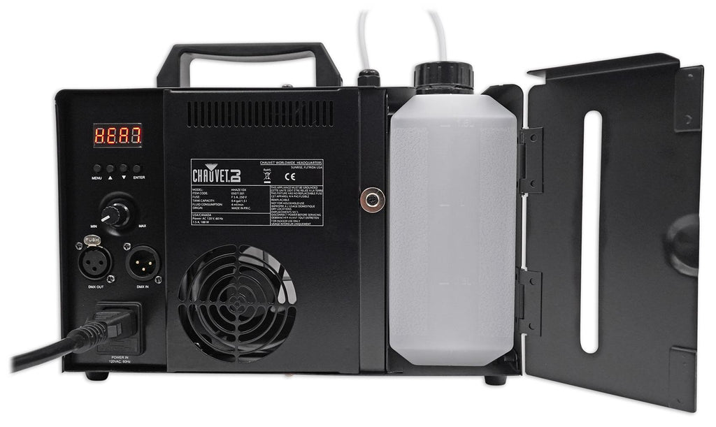 Chauvet DJ Hurricane Haze 1DX Water Based Haze Machine Hazer+(2) Gallons Fluid