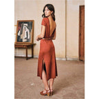 jastie french midi dress