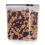1/6pcs 54oz/1.6L Airtight Plastic Food StoraContainers With Lid, BPA Free,PP Material, No LeaKitchen Organizer For Coffee Beans Flour Sugar