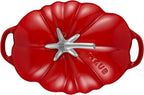Staub Cast Iron 3-qt Tomato Cocotte - Cherry, Made in France