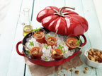 Staub Cast Iron 3-qt Tomato Cocotte - Cherry, Made in France