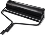 vidaXL Lawn Roller Black Iron Outdoor Land Scape Sod Repair Yard Flat Grass