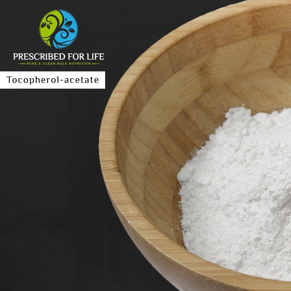 Prescribed for Life Tocopherol Acetate - Water Soluble Vitamin E Alpha - 700 IU/gm Powder, 10 kg