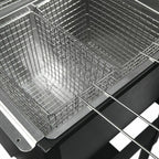 Outdoor Triple 3 Basket Deep Fryer Propane Portable Camping  Steel