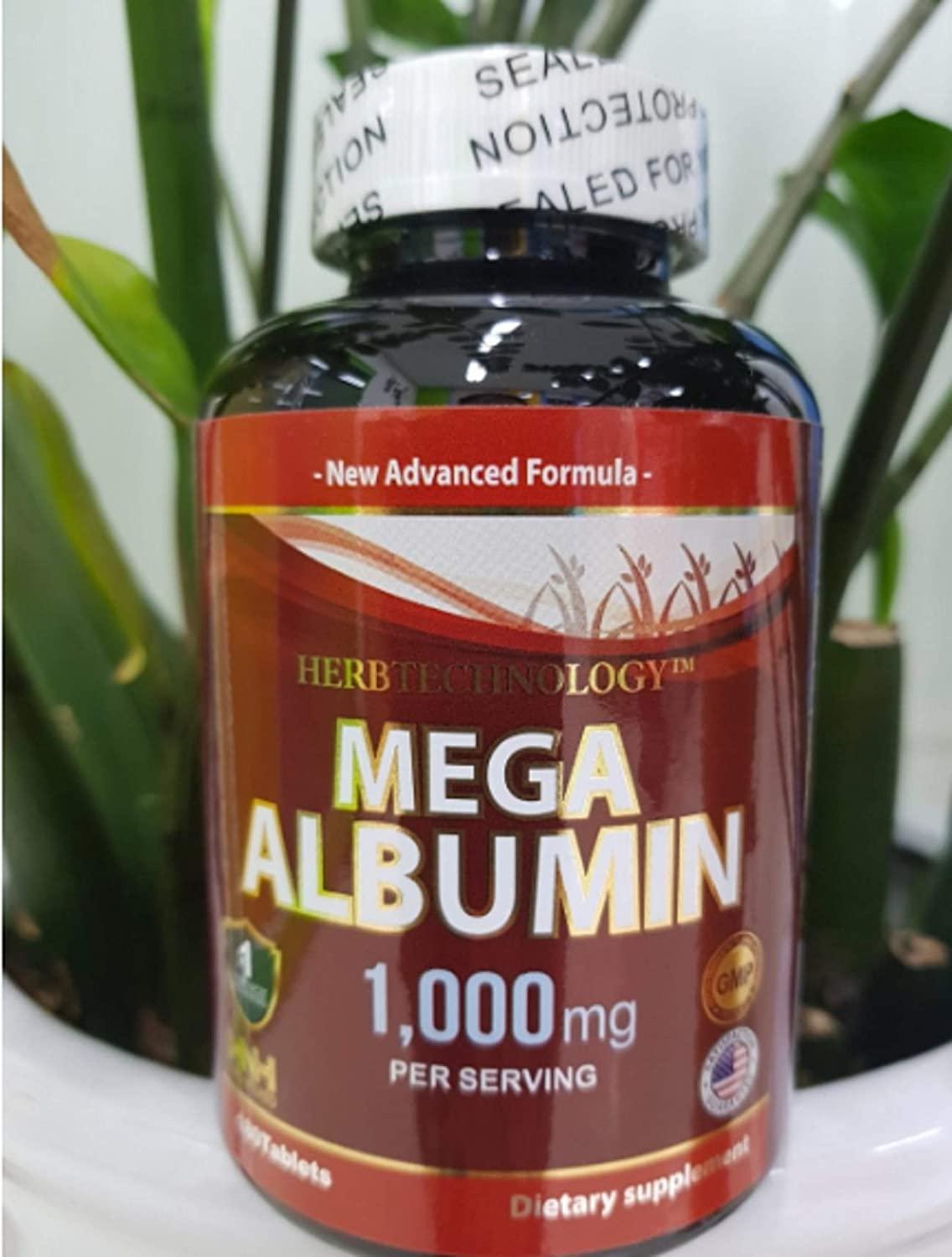 Mega Albumin 1000mg ( Pack of 2)