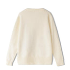 floral pullover sweater long sleeve