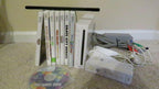 Wii Gaming Console + 8 Pre-Loaded Games OEM Cords RVL-001 Lot 8 Games
