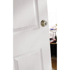 660 Series Satin Nickel Single Cylinder Deadbolt Featuring SmartKey Security with Microban Antimicrobial Technology