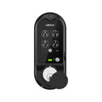 Vision Matte Black Deadbolt with Video Doorbell Smart Lock