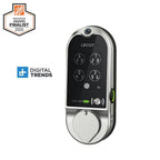 Vision Matte Black Deadbolt with Video Doorbell Smart Lock