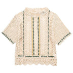 lace hollow out top