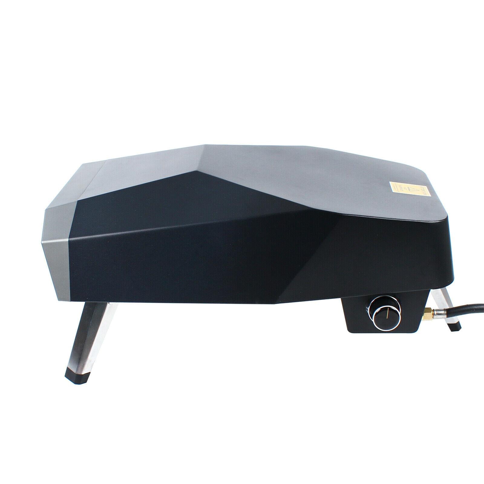 12" Pizza Oven Tabletop Outdoor Pizza Maker Propane Gas Stove Pizza & Grill Oven