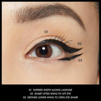 NYX PROFESSIONAL MAKEUP Epic Ink Liner, Waterproof Liquid Eyeliner - Black, Vegan Formula