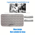 Upgrade Your Car With A Multifunctional Inflatable Bed &amp; Sofa Pillow - Perfect For Camping &amp; Travel!
