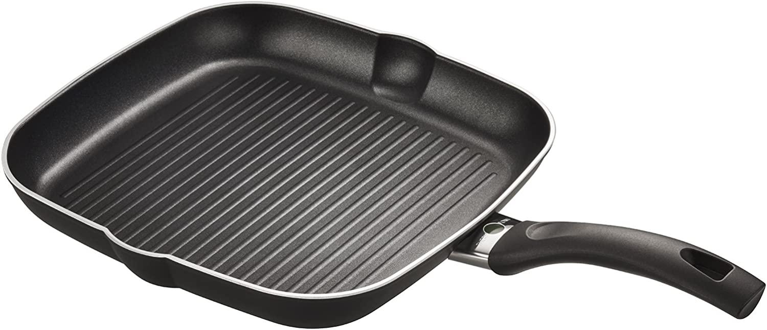 Ballarini Pisa Forged Aluminum 11-inch Nonstick Grill Pan, Made in Italy