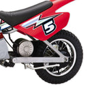 MX350 Dirt Rocket Kids Electric Toy Motocross Motorcycle Dirt Bike, Red